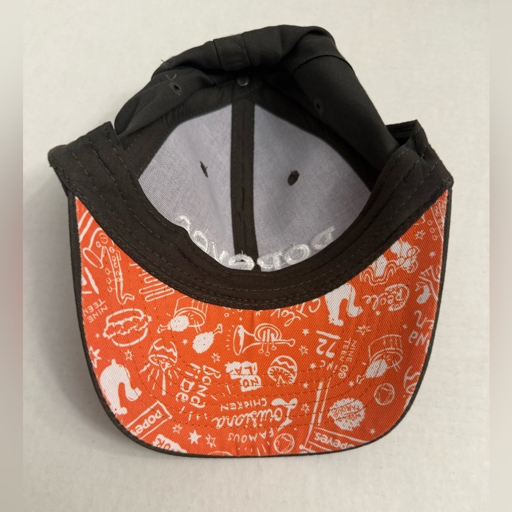 LOT OF 2 Gray Popeyes Baseball Cap NEW WITH OUT TAGS - Picture 4 of 4